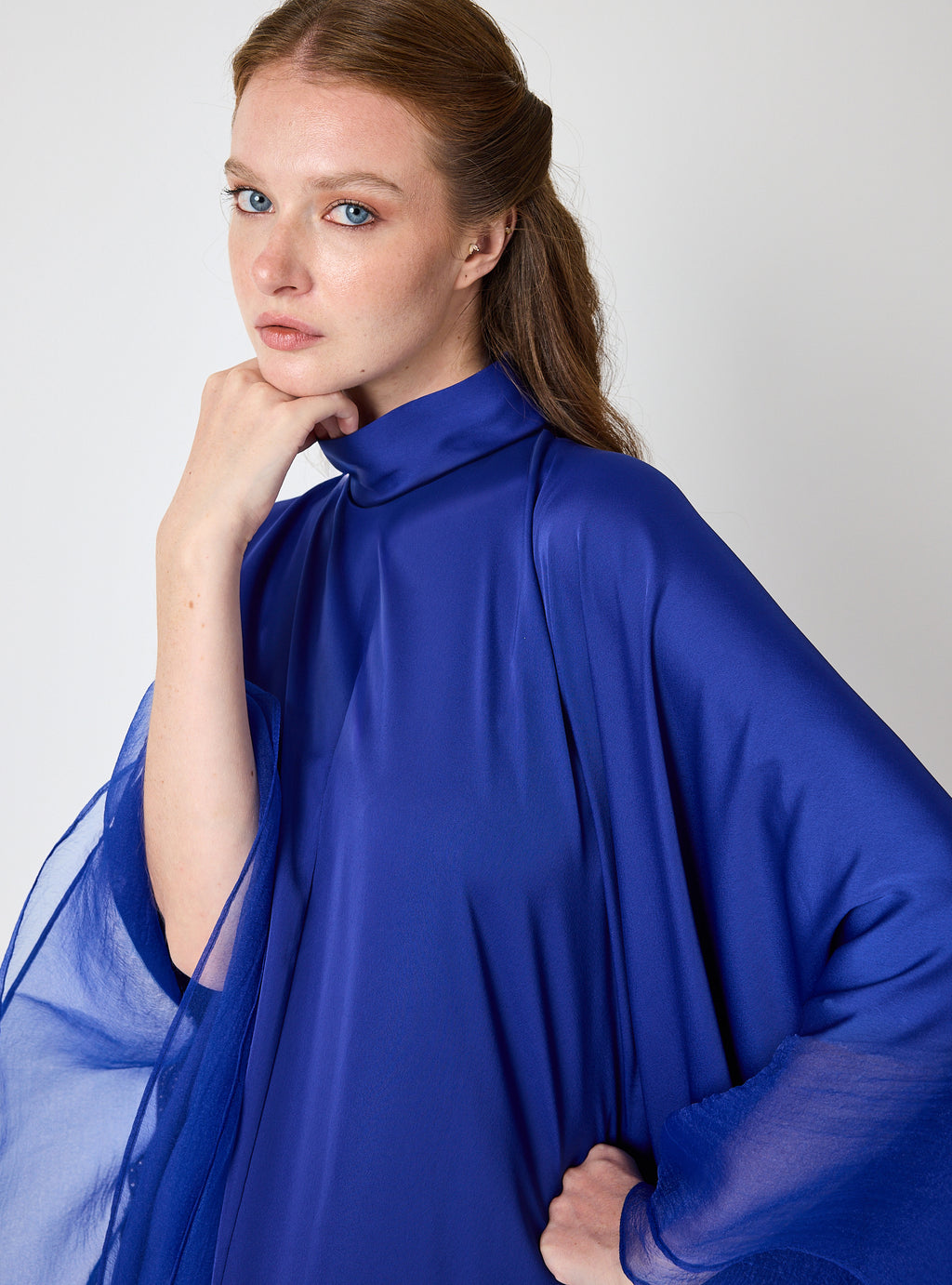 Royal Blue Kaftan - Store WF