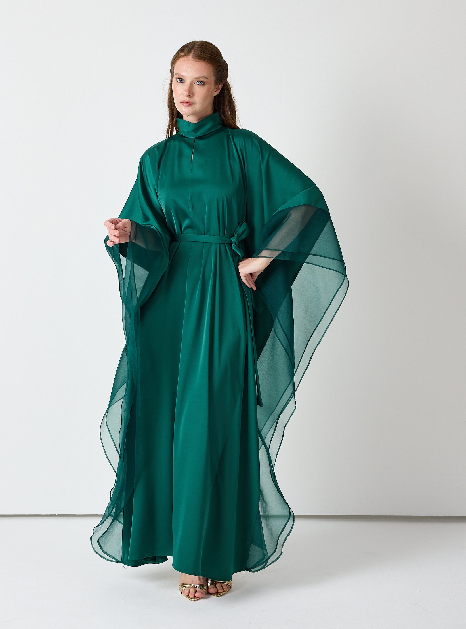 Emerald Green Kaftan - Store WF