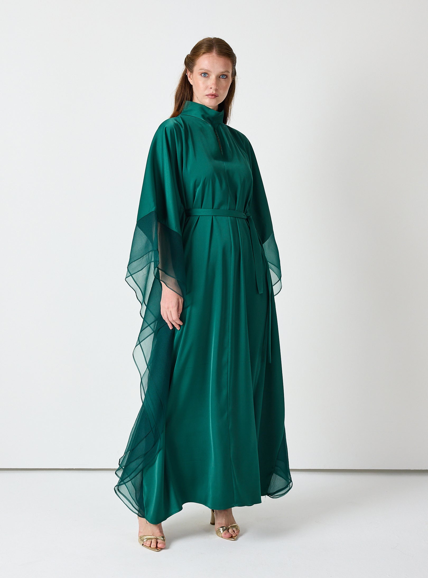 Emerald Green Kaftan - Store WF
