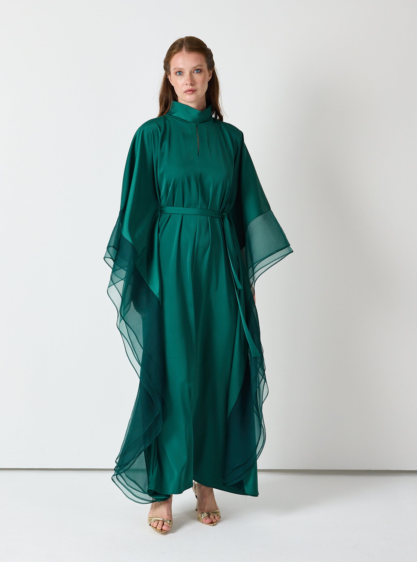 Emerald Green Kaftan - Store WF