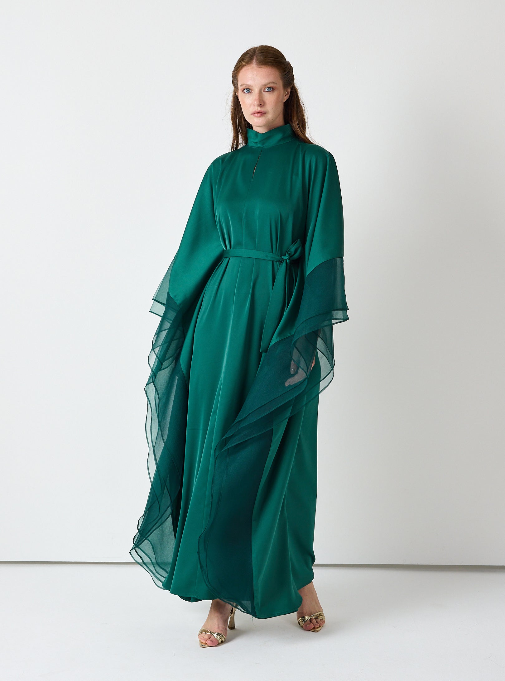 Emerald Green Kaftan - Store WF