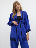 Kimono & Trouser Set Blue