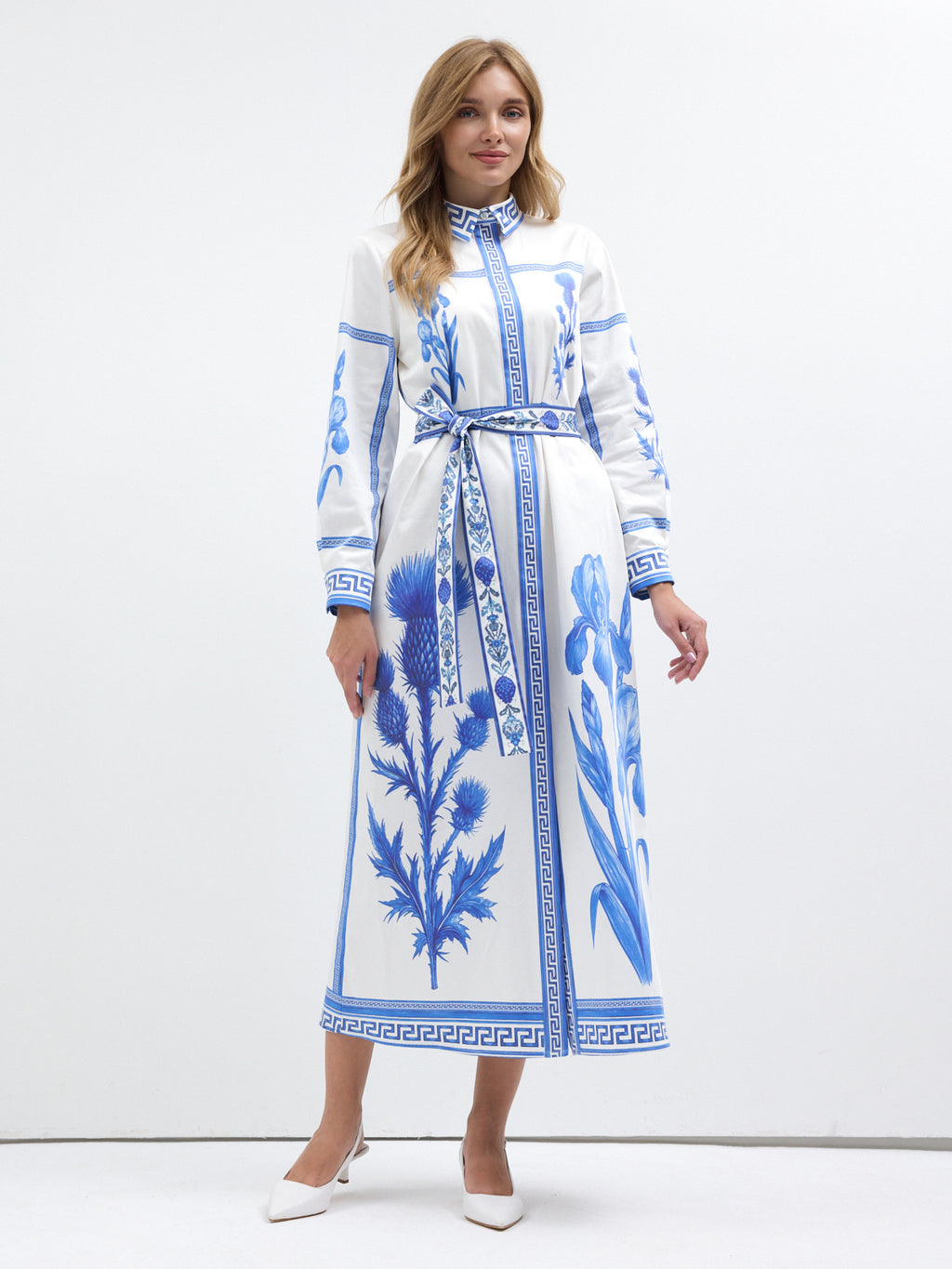 Blu Mediterraneo Maxi Dress - Store WF