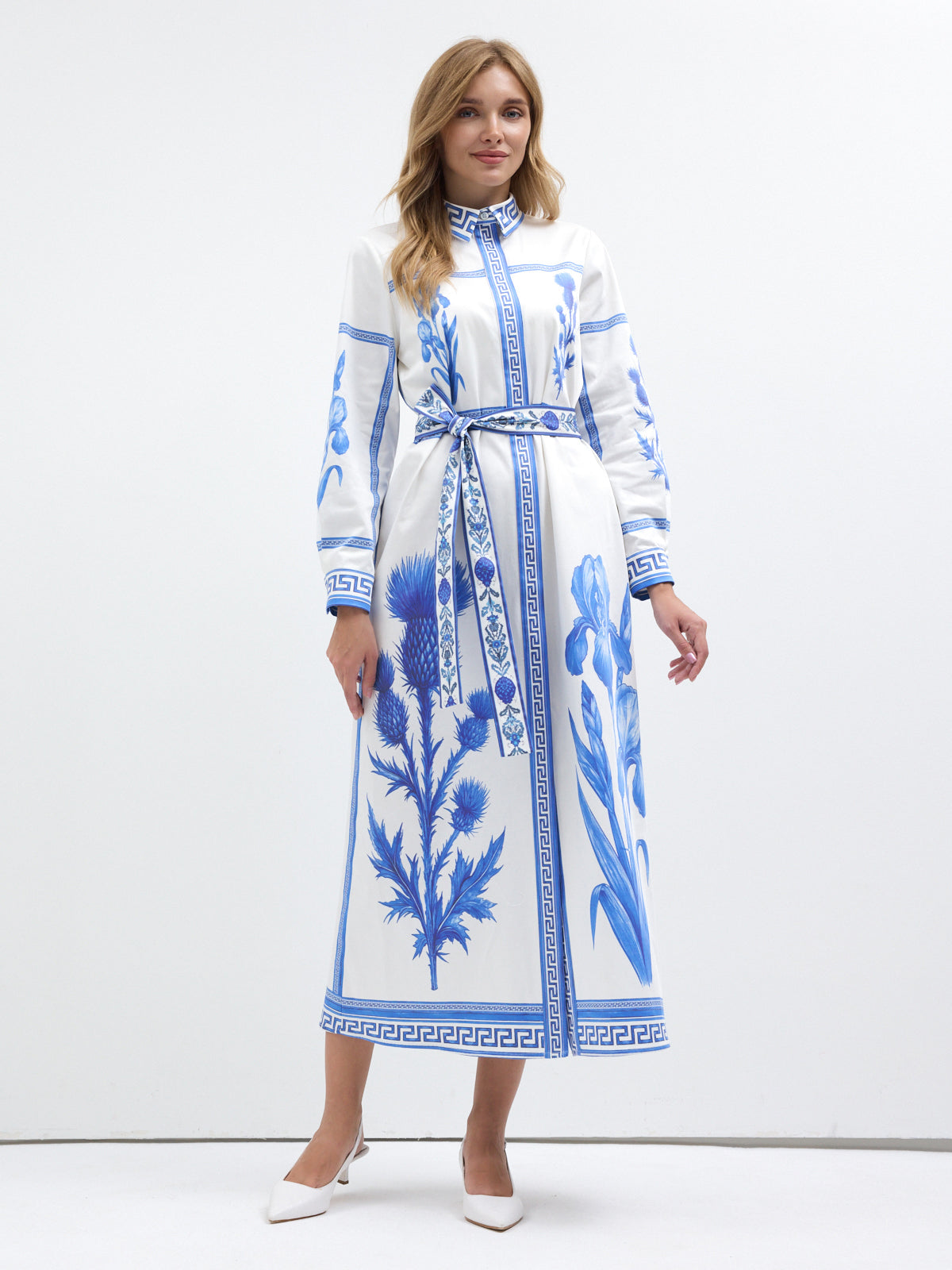 Blu Mediterraneo Maxi Dress - Store WF