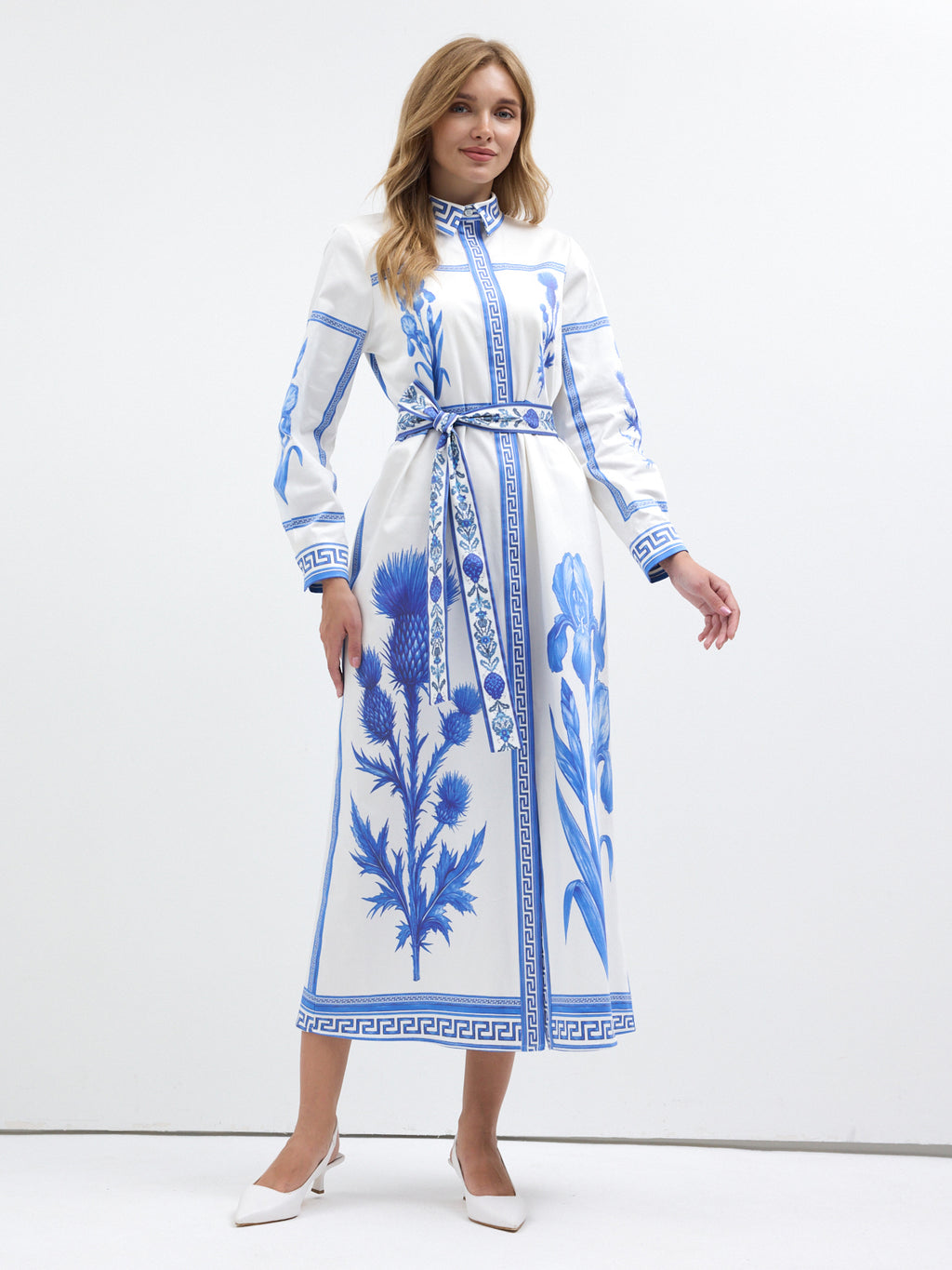 Blu Mediterraneo Maxi Dress - Store WF