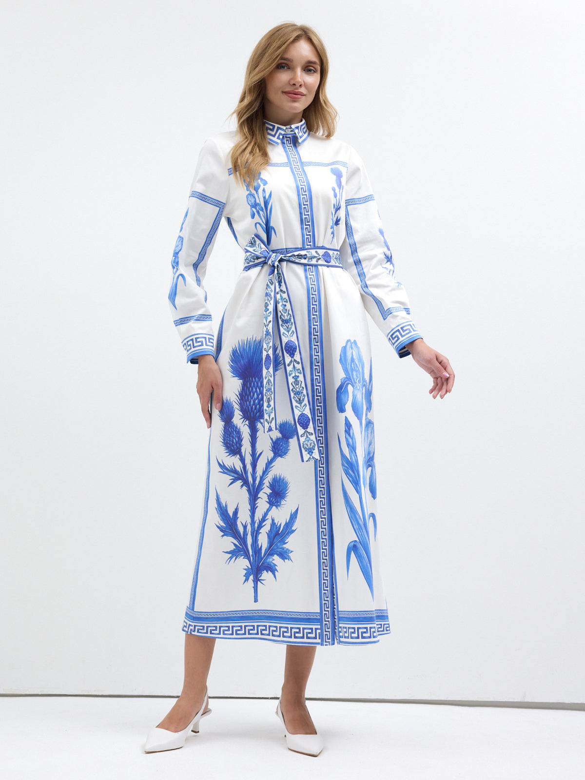 Blu Mediterraneo Maxi Dress - Store WF