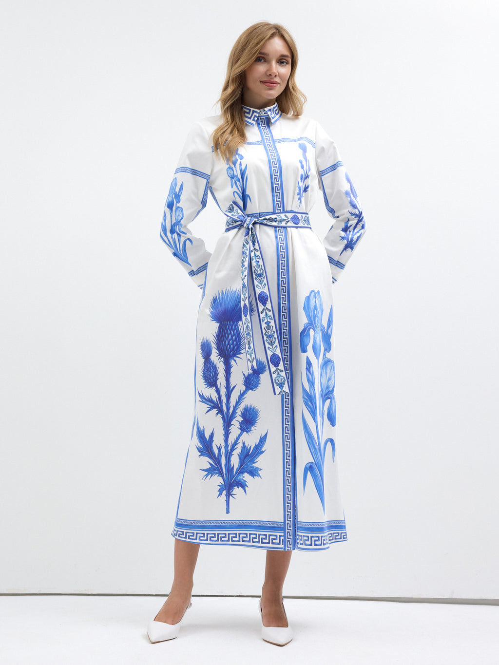 Blu Mediterraneo Maxi Dress - Store WF
