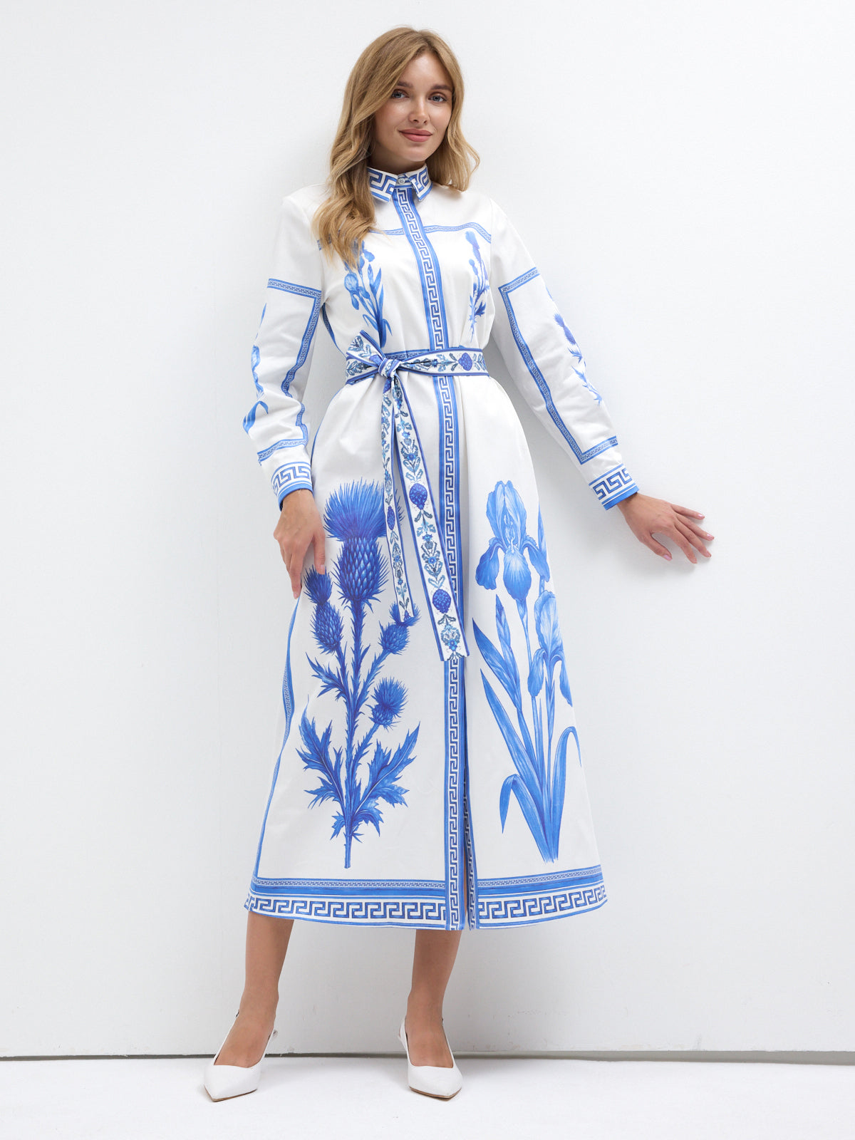 Blu Mediterraneo Maxi Dress - Store WF