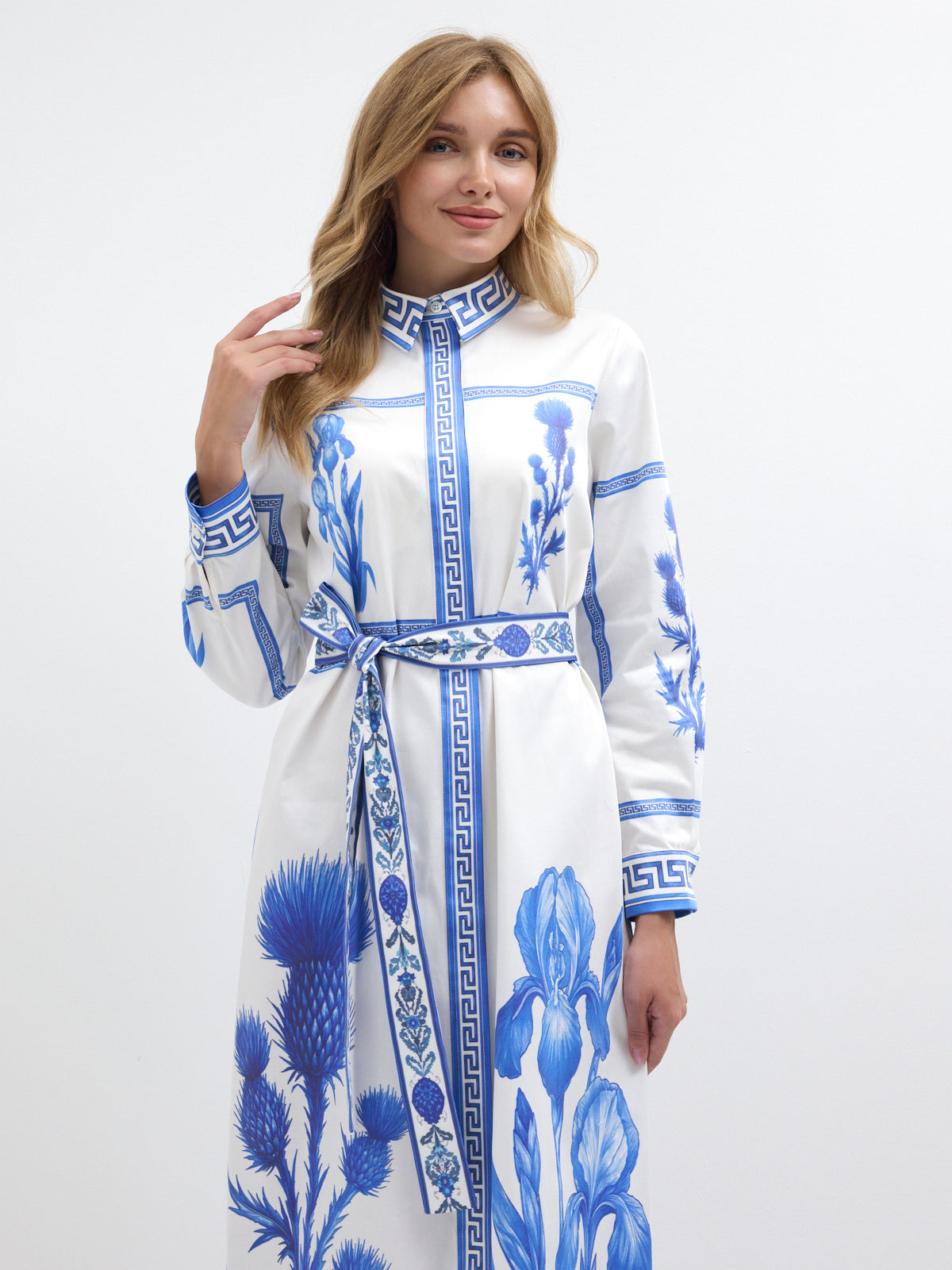 Blu Mediterraneo Maxi Dress - Store WF
