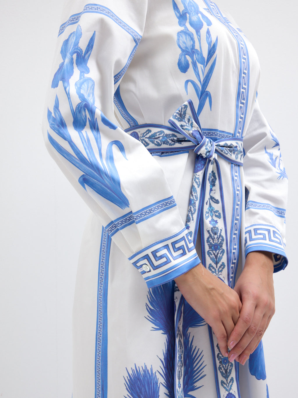 Blu Mediterraneo Maxi Dress