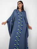Luna Lace Trim Kaftan Dress - Store WF
