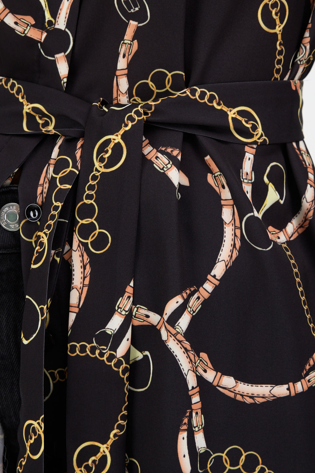 Chain print Shirt Tunic - Store WF