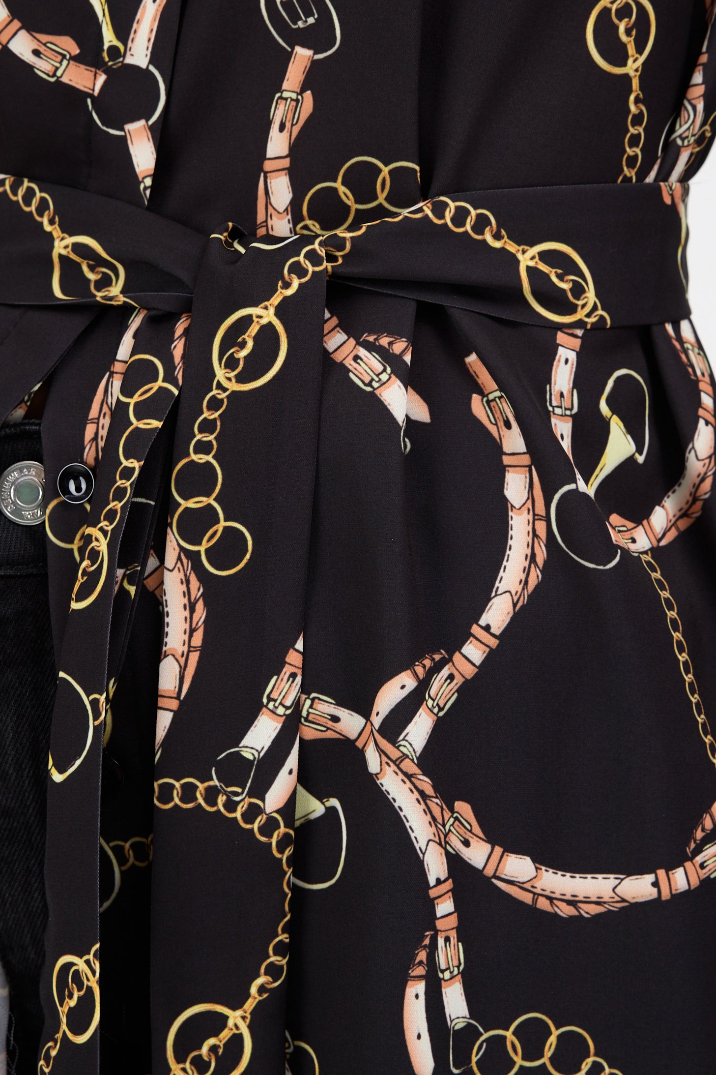 Chain print Shirt Tunic - Store WF