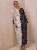 Multi-Colour Kaftan Dress - Store WF