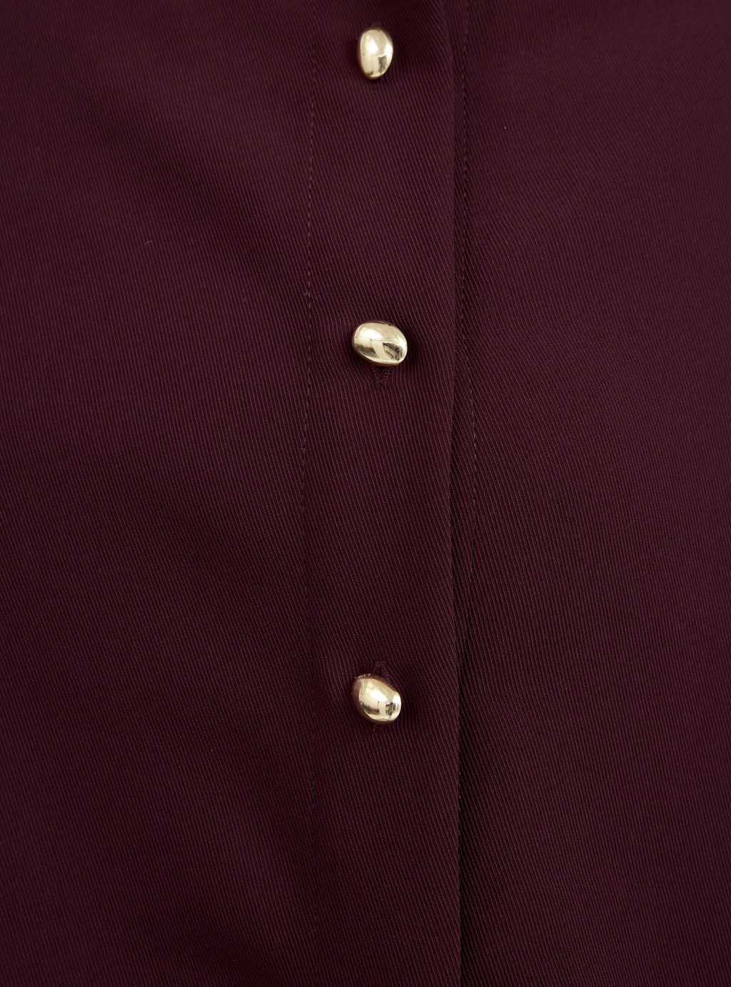 Burgundy Pleated Wide-Leg Trouser Shirt -Set