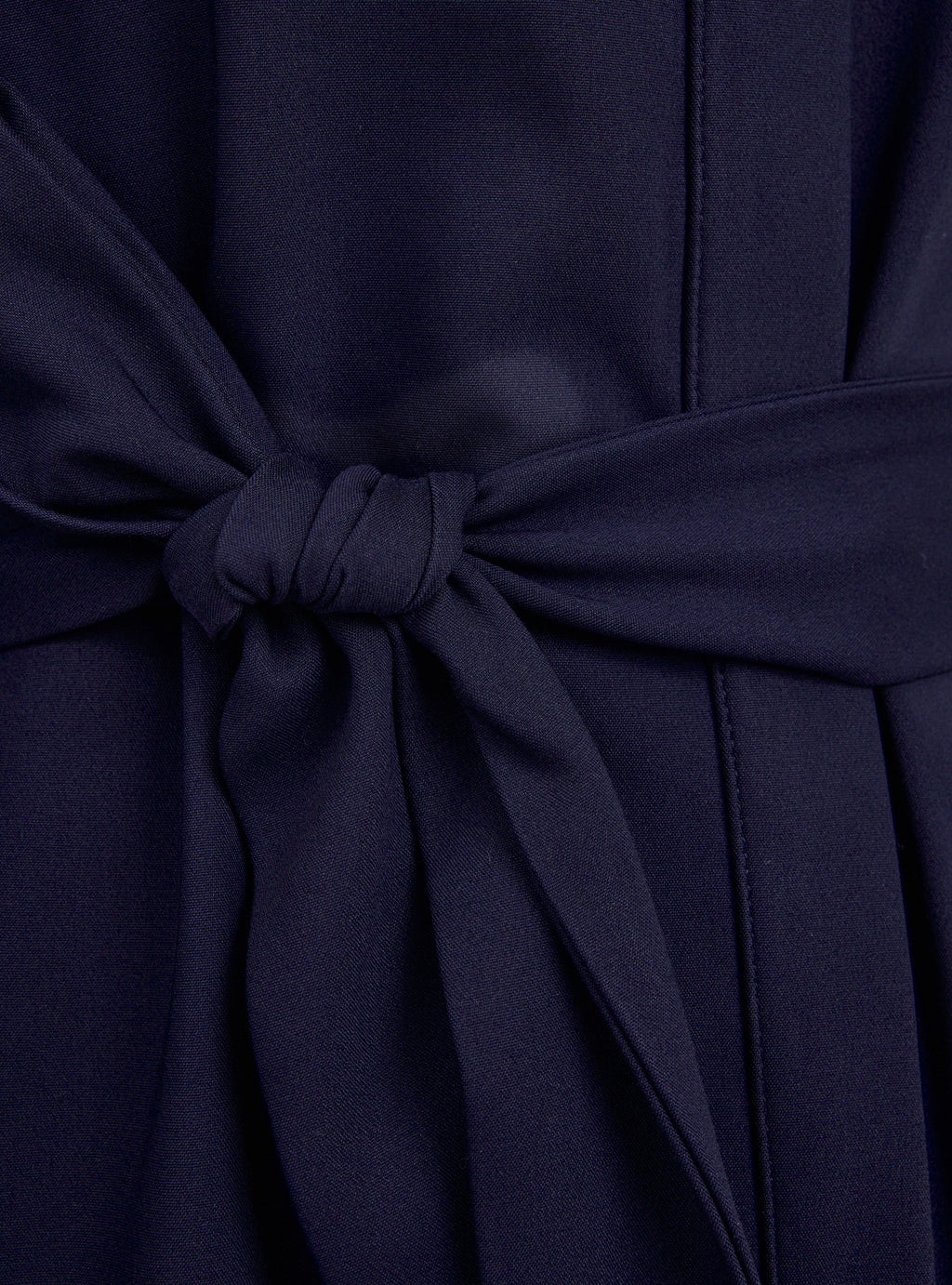 Color Block Belted Maxi Dress