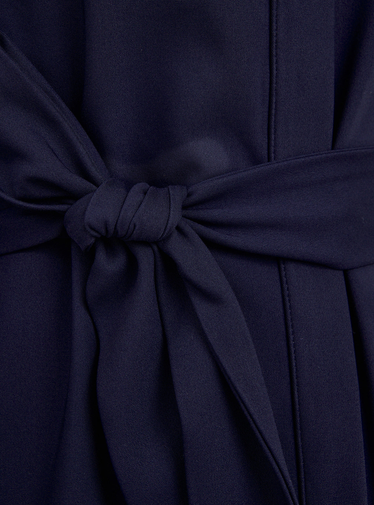 Color Block Belted Maxi Dress