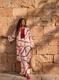 Linen Modern Stripe Kimono Trouser Set - Store WF