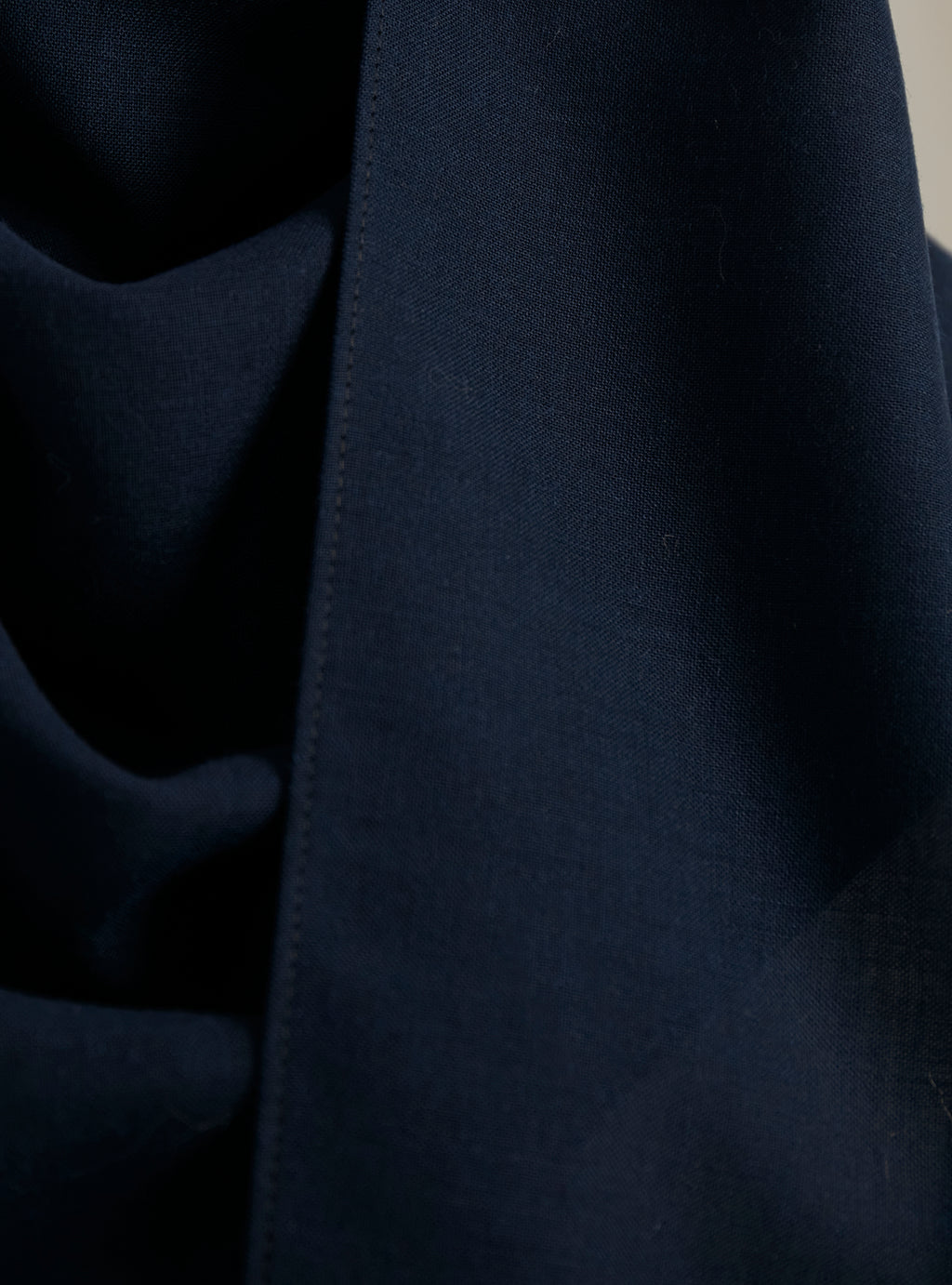 Navy Wool Scarves Hijab - Store WF
