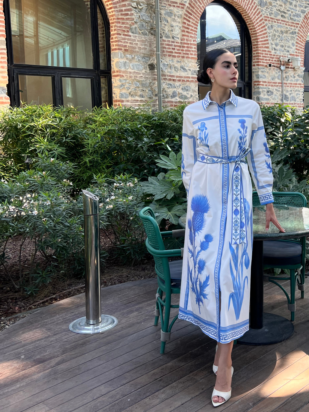 Blu Mediterraneo Maxi Dress - Store WF