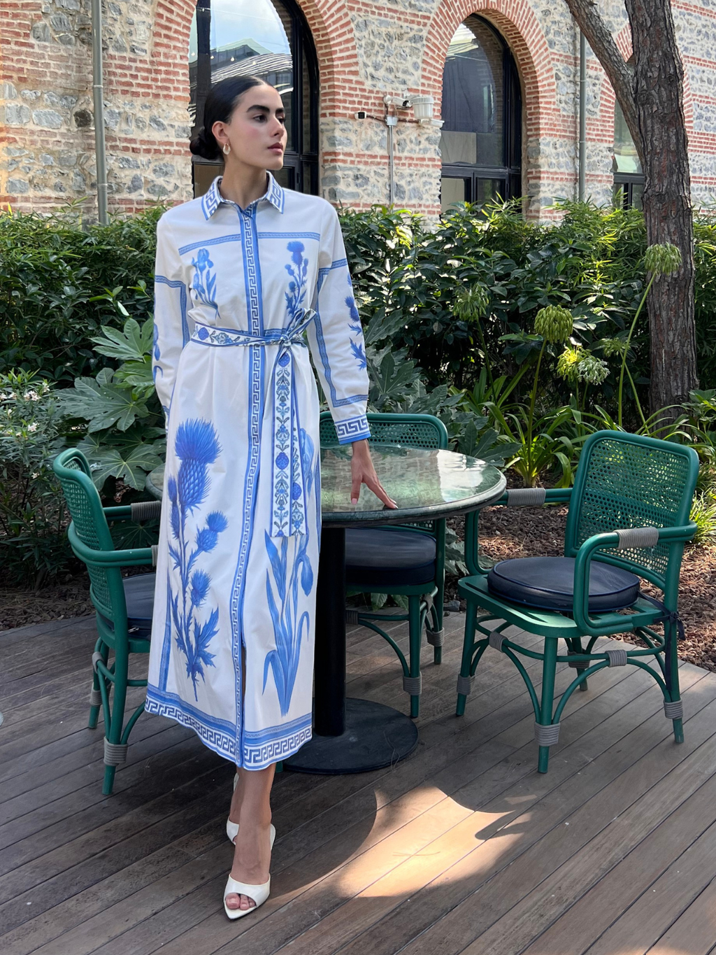 Blu Mediterraneo Maxi Dress - Store WF
