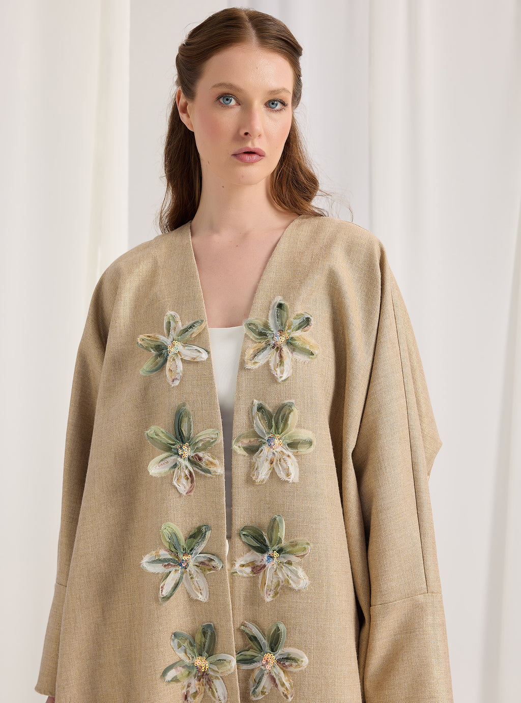 Gold Lurex Abaya - Store WF