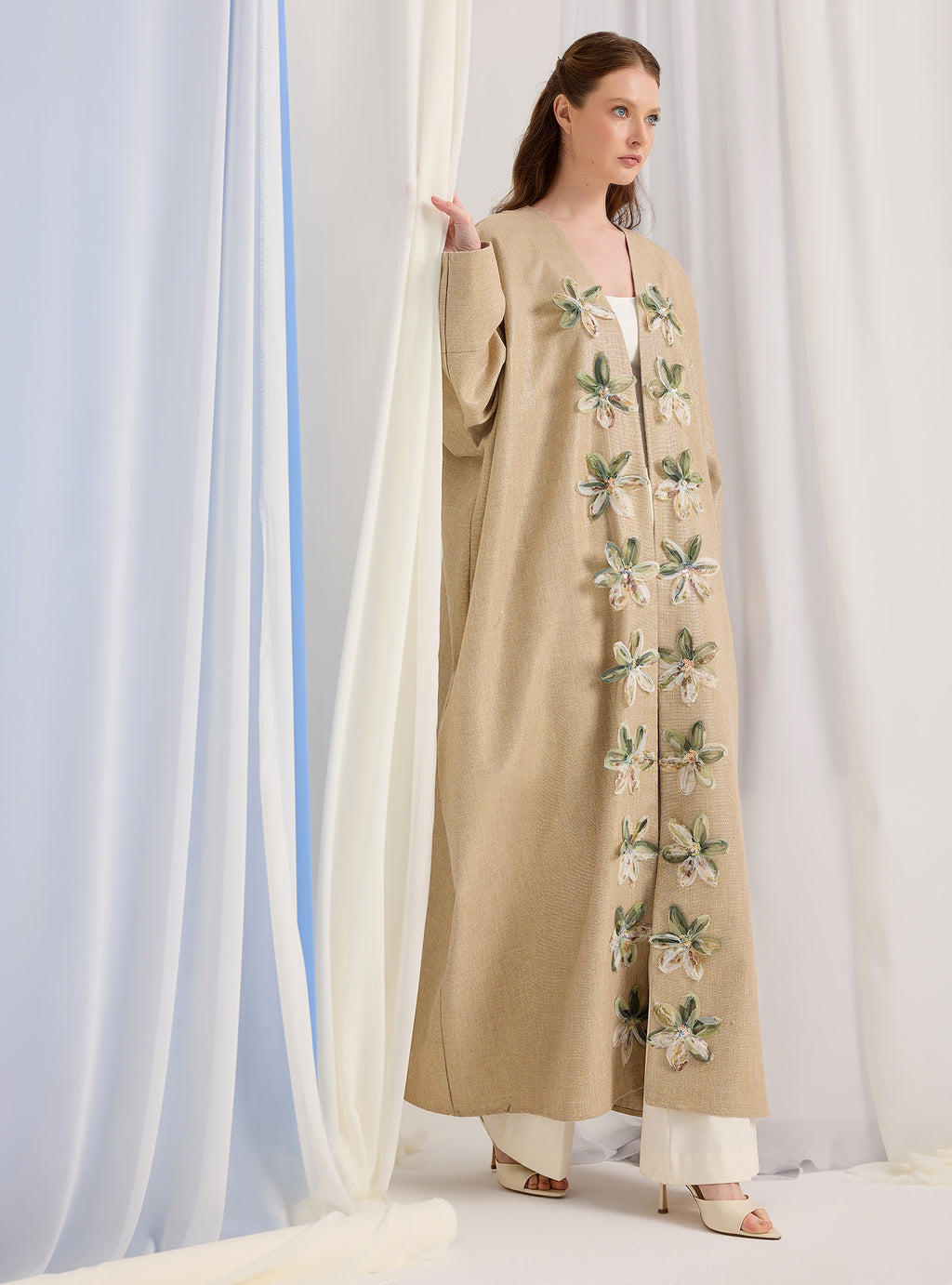 Gold Lurex Abaya - Store WF