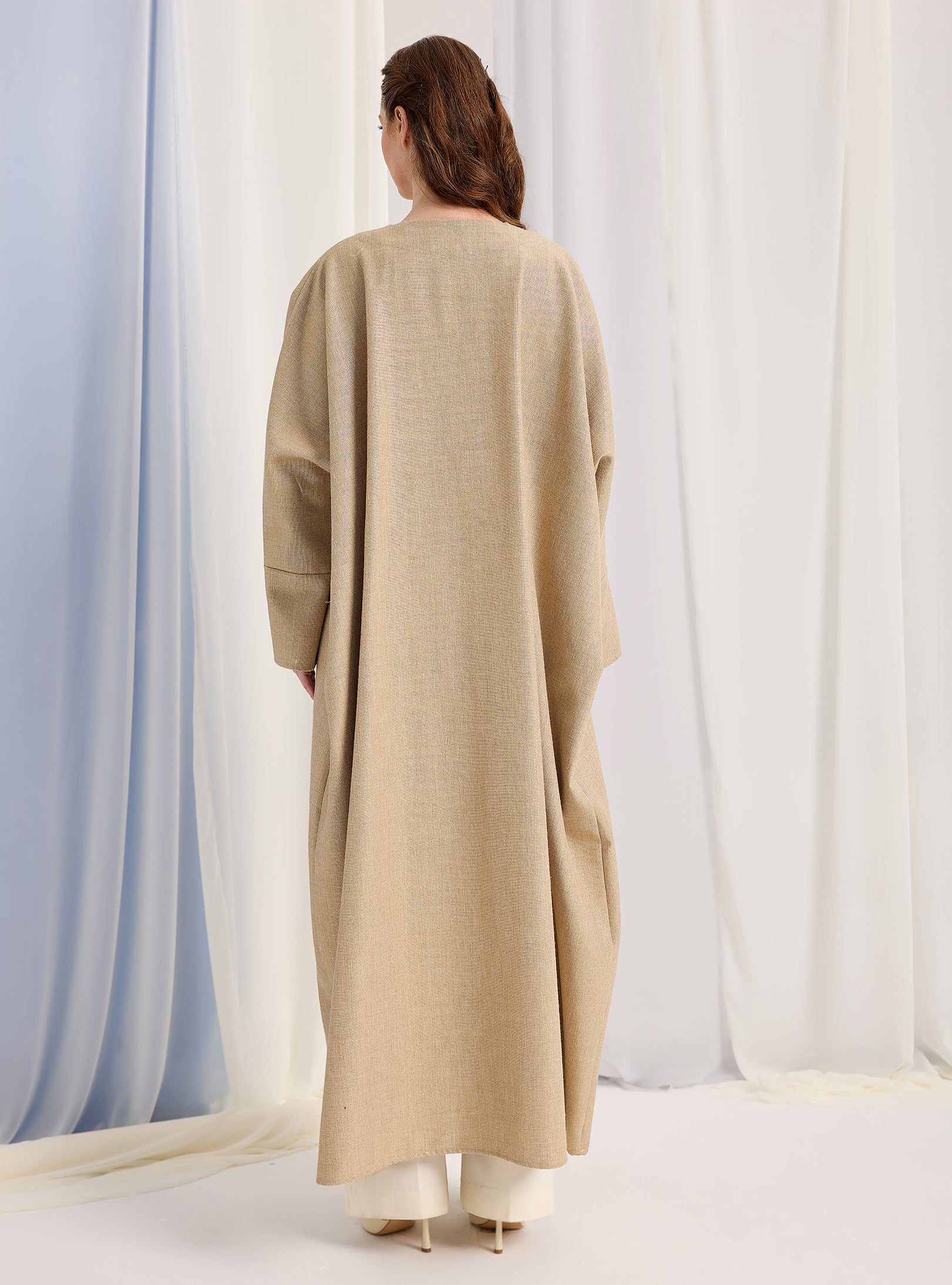 Gold Lurex Abaya - Store WF