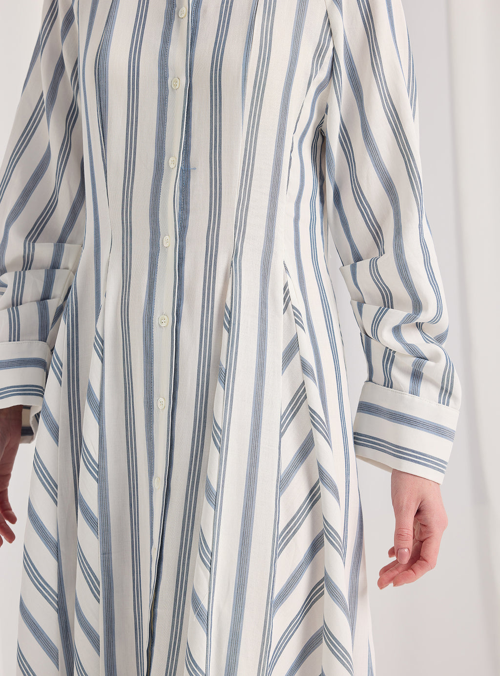 White Stripe Maxi Dress - Store WF