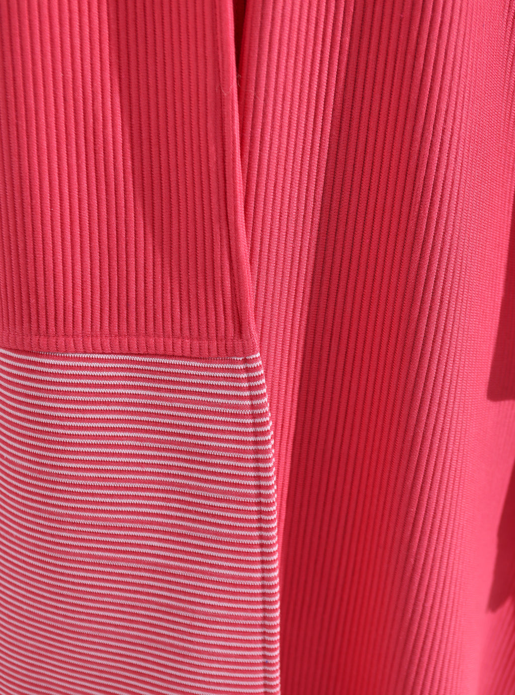Pink Stripe Knitwear Jacket With Scarf - Store WF