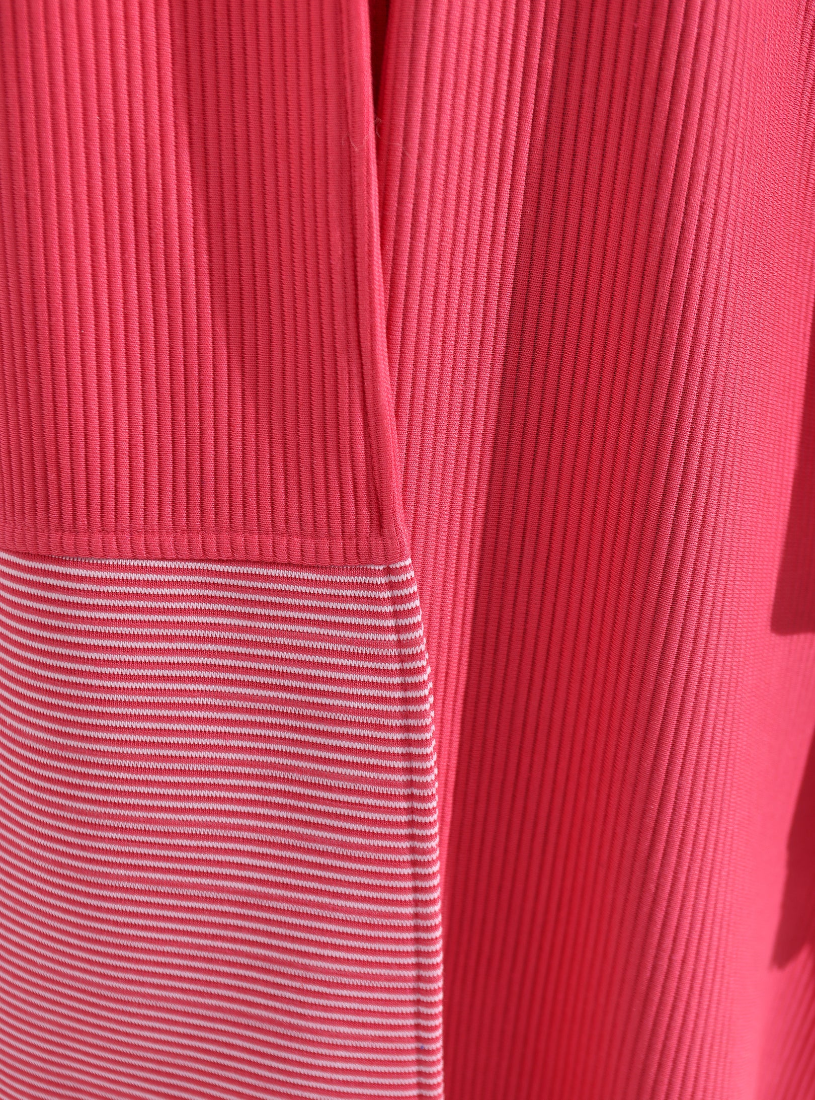 Pink Stripe Knitwear Jacket With Scarf - Store WF