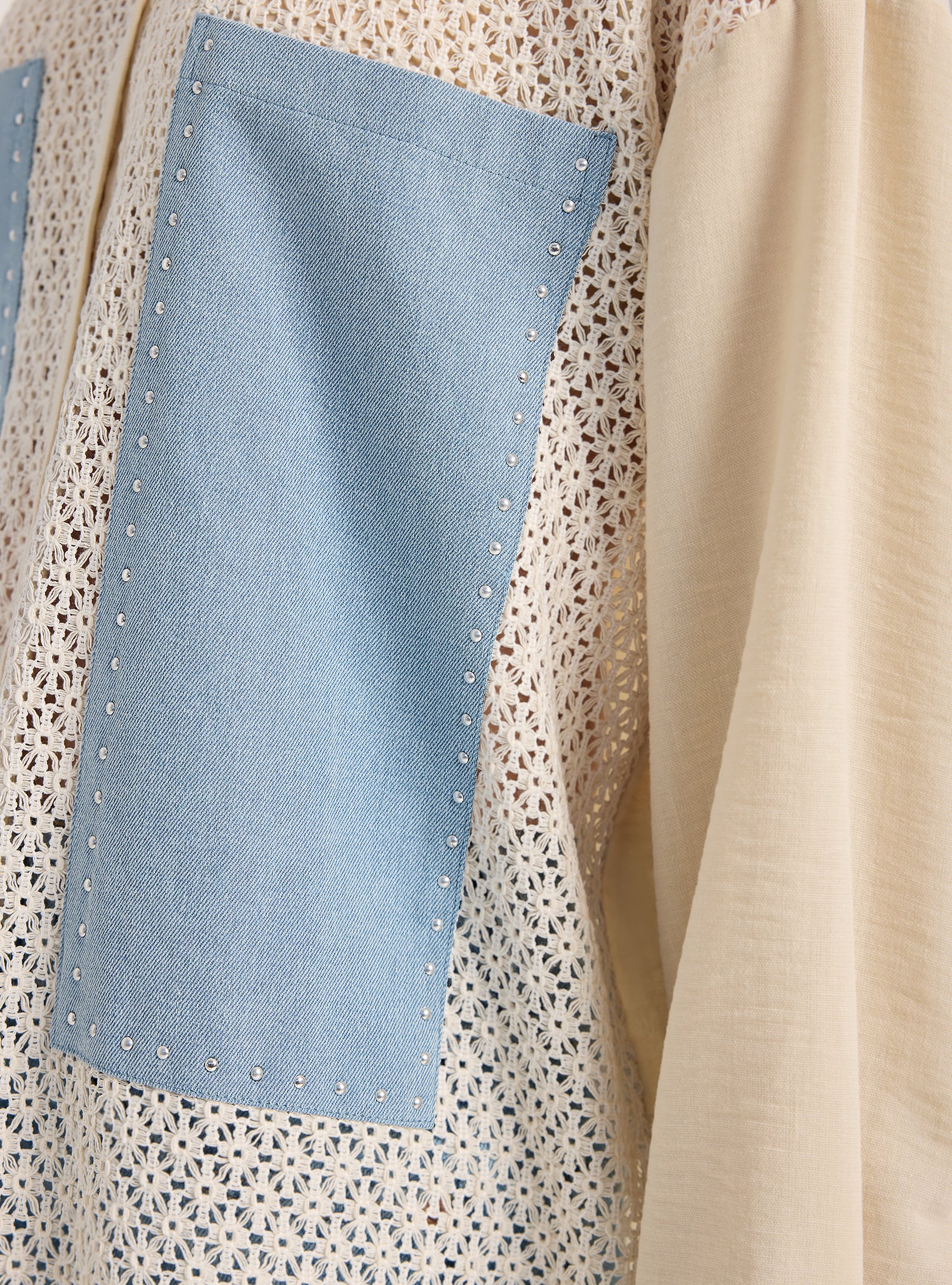 Lace Detail Shirt - Store WF