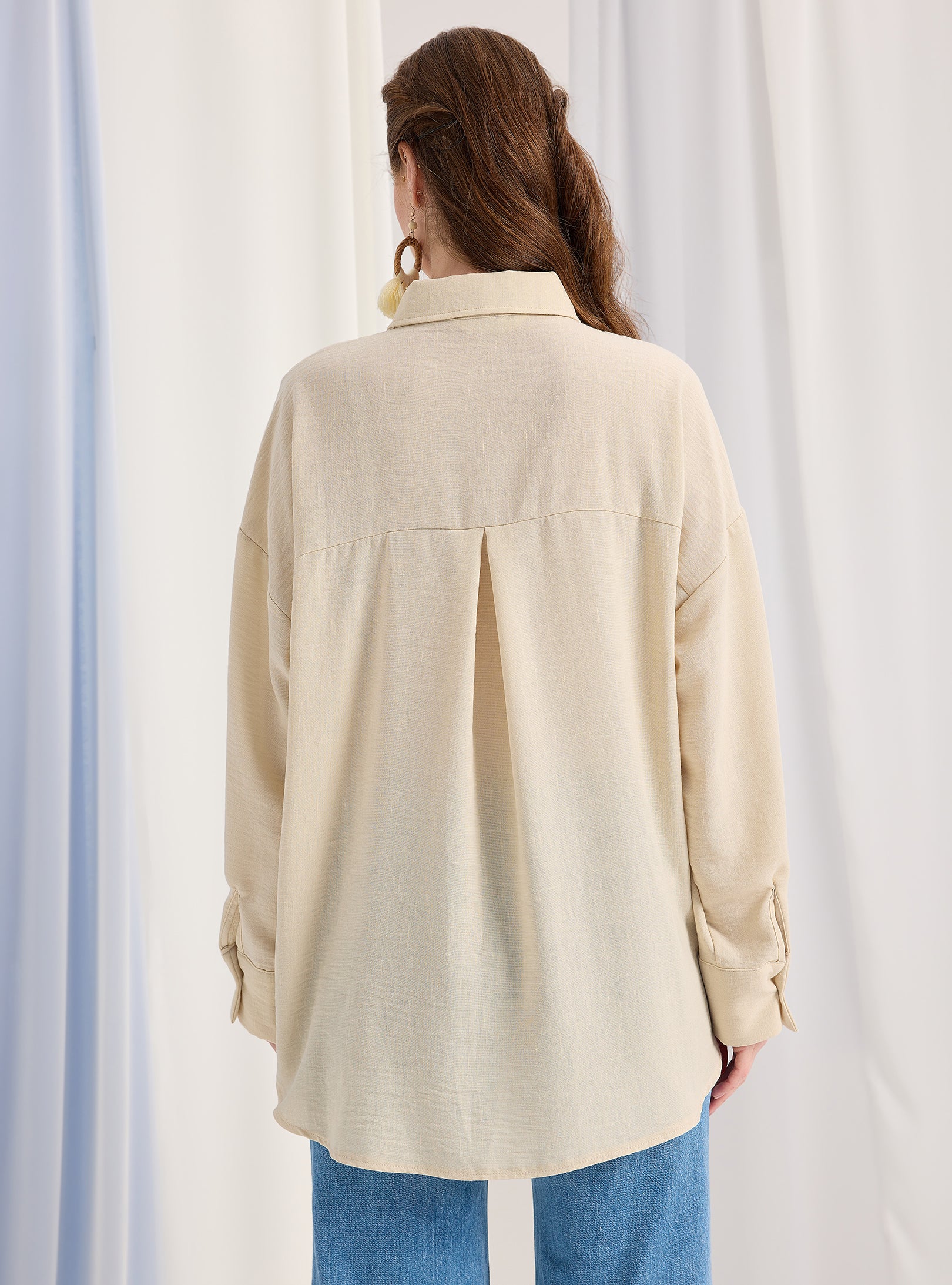 Lace Detail Shirt - Store WF