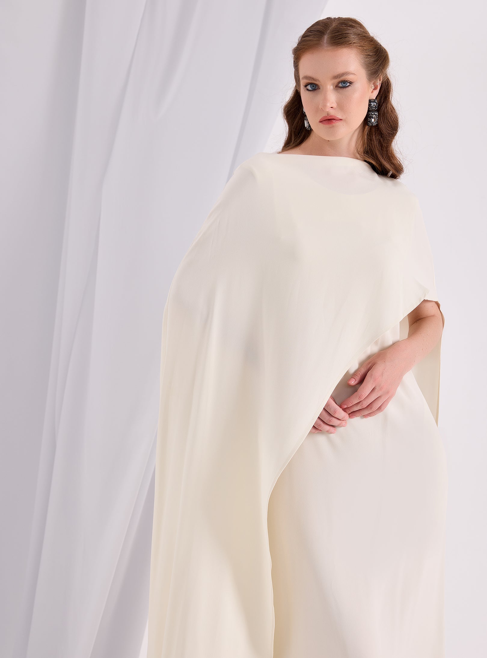 Off White Cape & Dress - Store WF