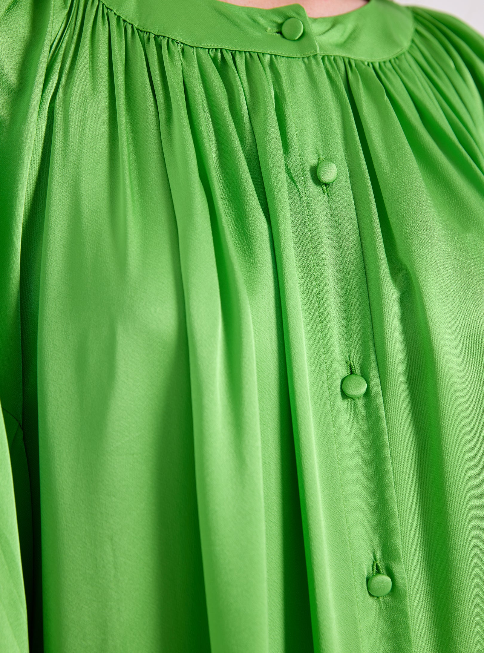 Green Over Size Dress - Store WF