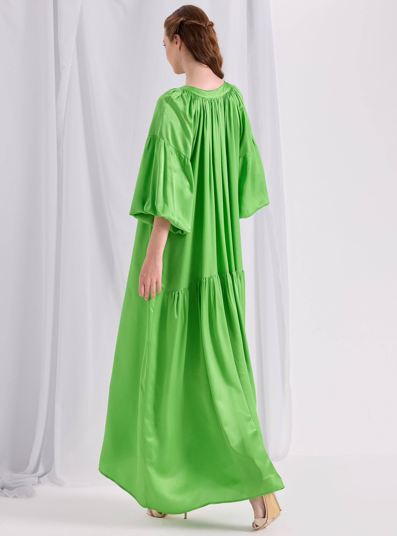 Green Over Size Dress - Store WF