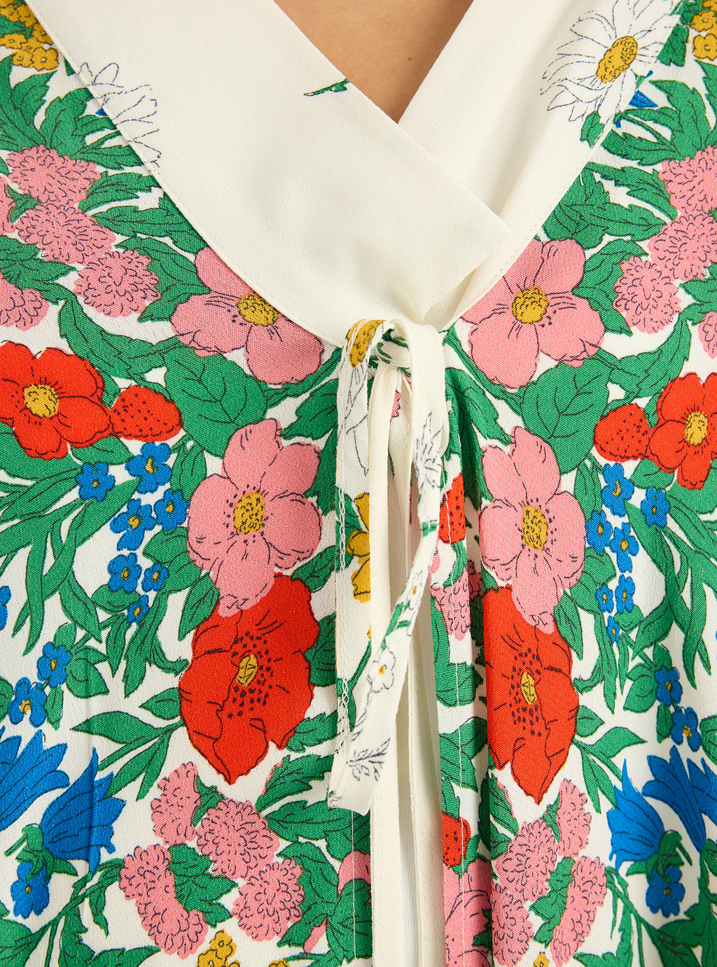 Flower Print Viscose Abaya Kaftan - Store WF