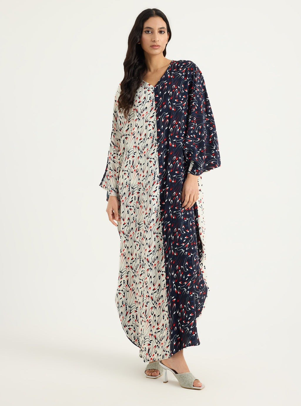 Multi-Colour Kaftan Dress - Store WF