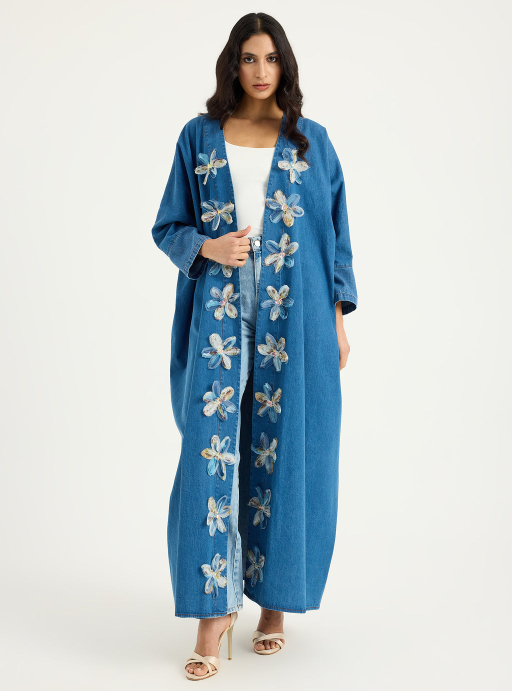 Denim Abaya - Store WF