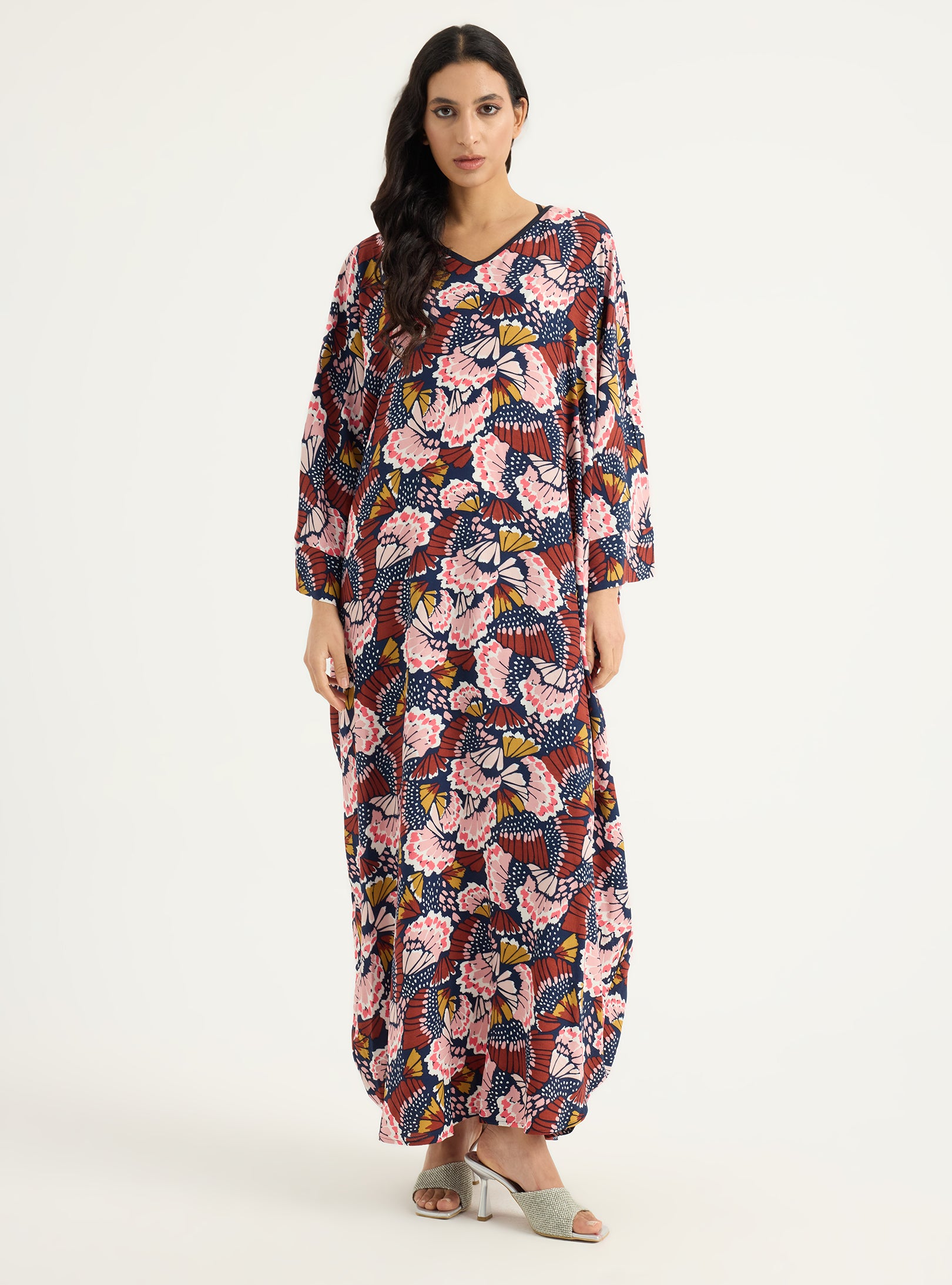 Viscose Kaftan Dress - Store WF