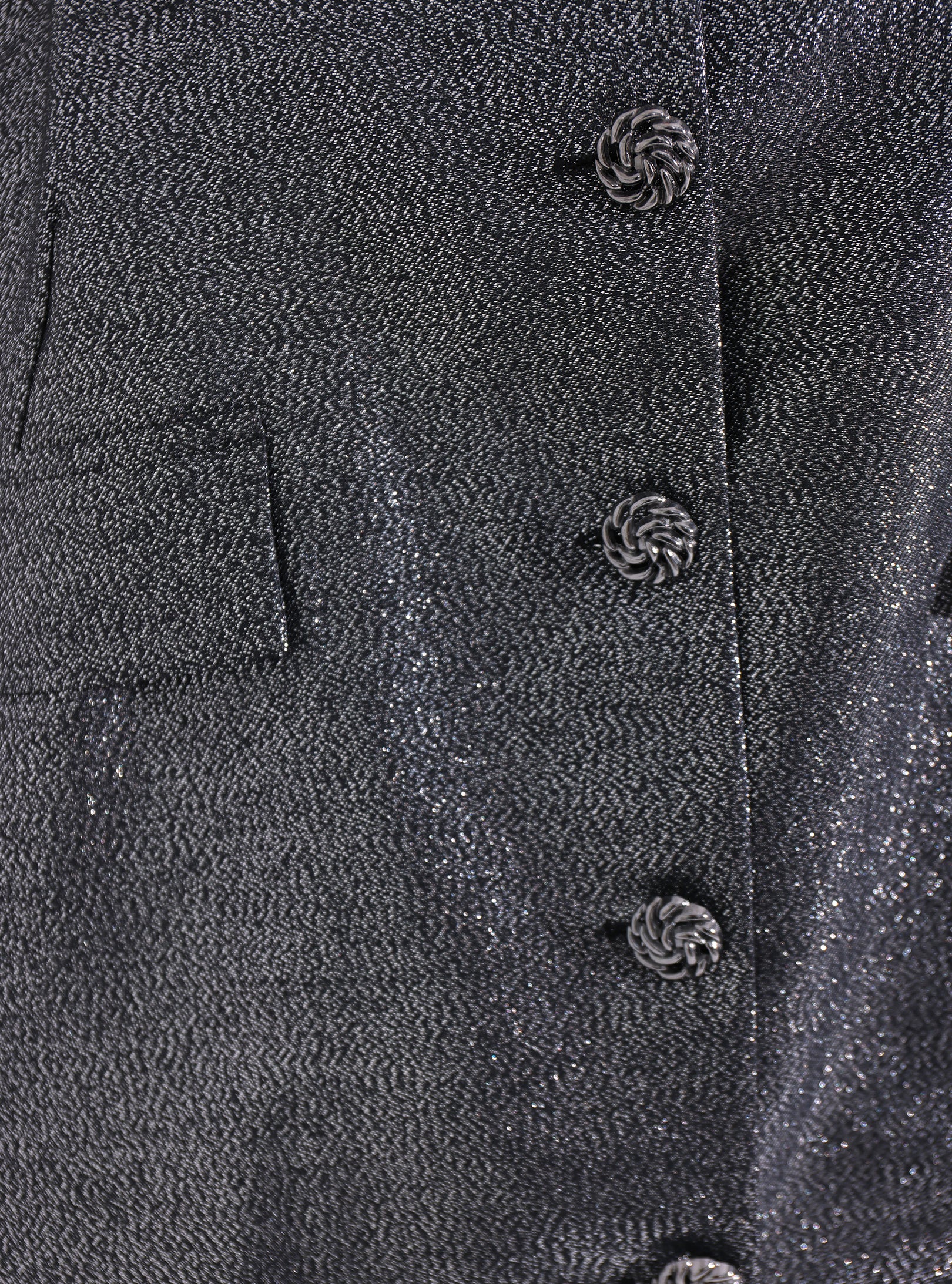 Silver Lurex Jacket - Store WF