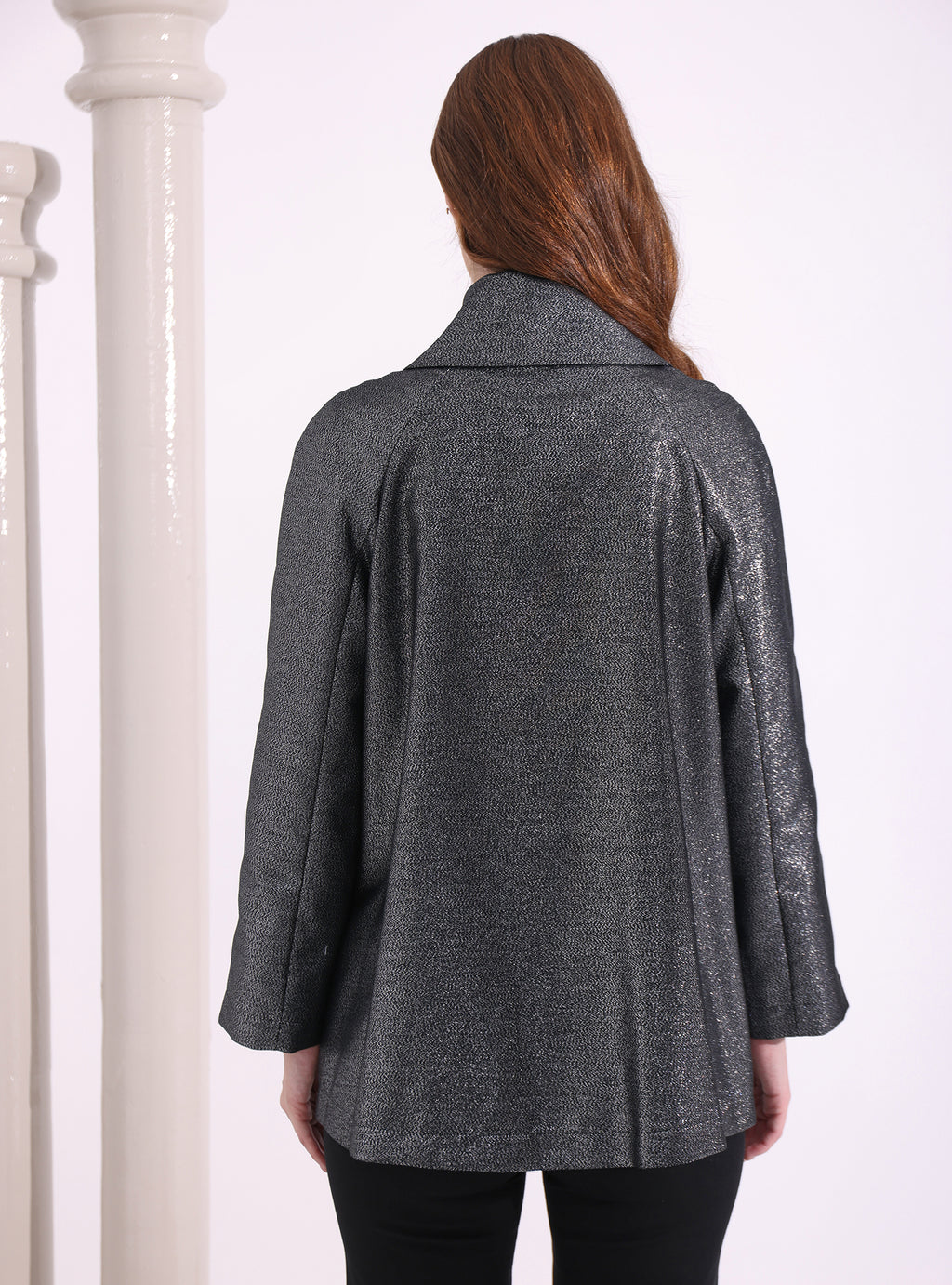 Silver Lurex Jacket - Store WF