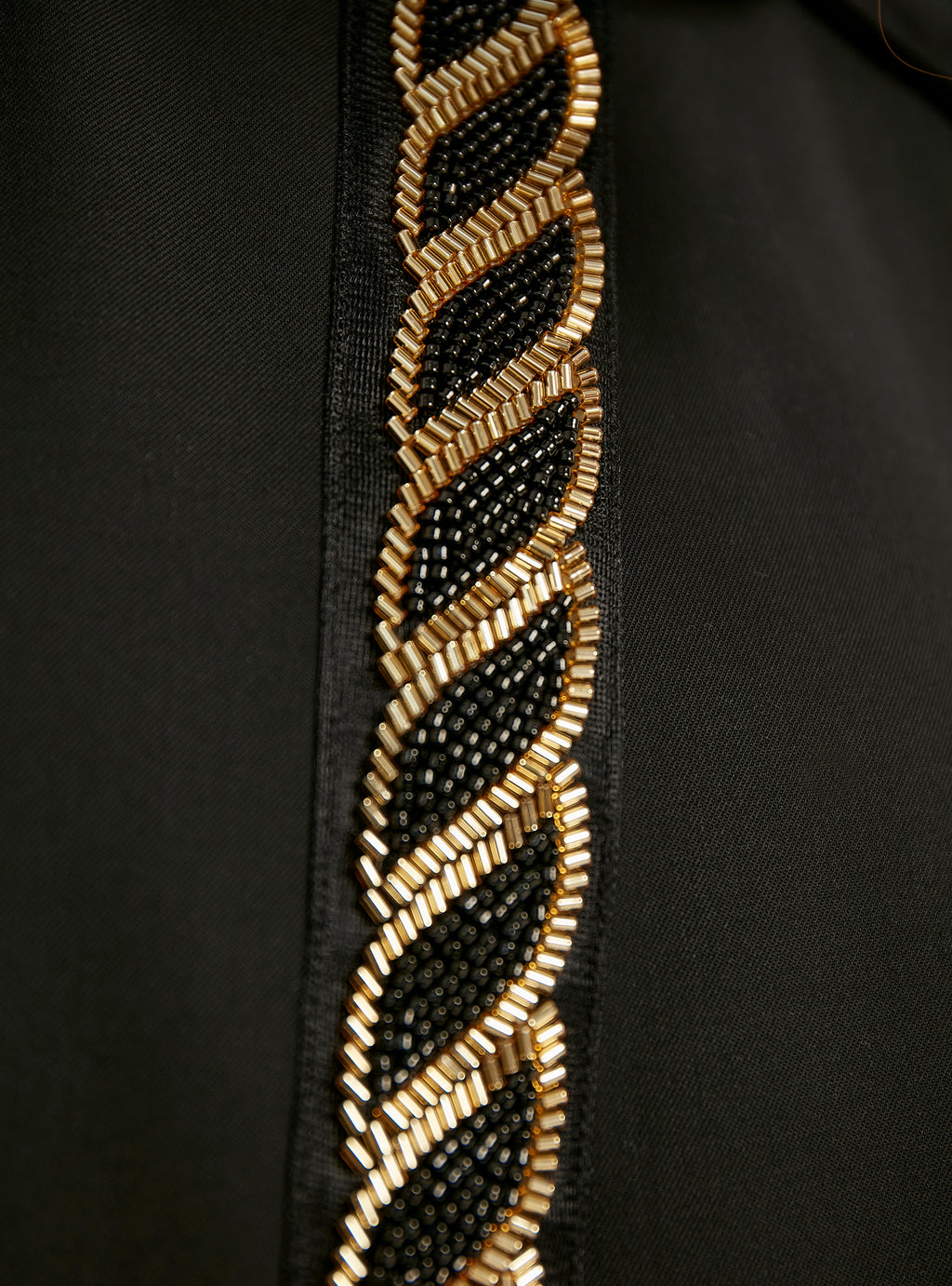 Black Embellished With Embellished Scarf Set - Store WF