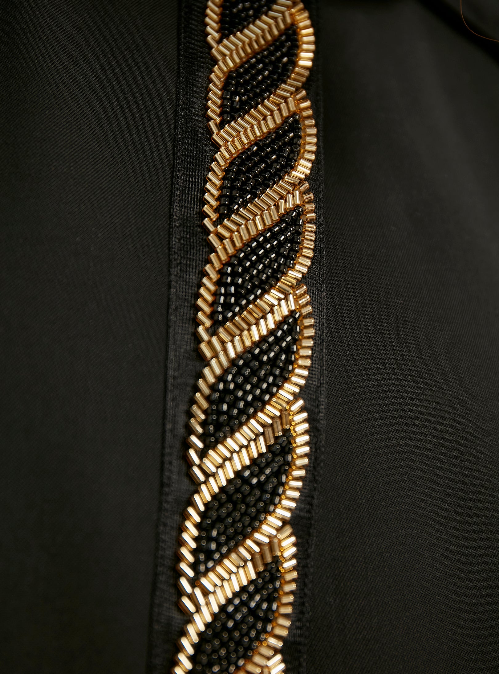 Black Embellished With Embellished Scarf Set - Store WF