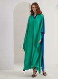 Multi Colour Shirt Maxı Kaftan Dress - Store WF