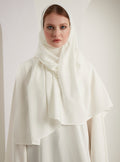 Offwhite Cotton Scarves Hijab - Store WF