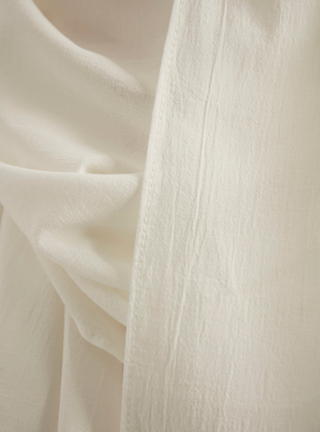 Krem rengi pamuklu eşarp başörtüsü 