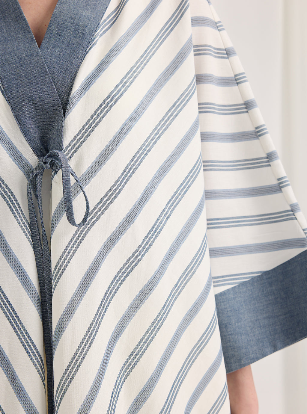 Cotton Stripe Abaya - Store WF