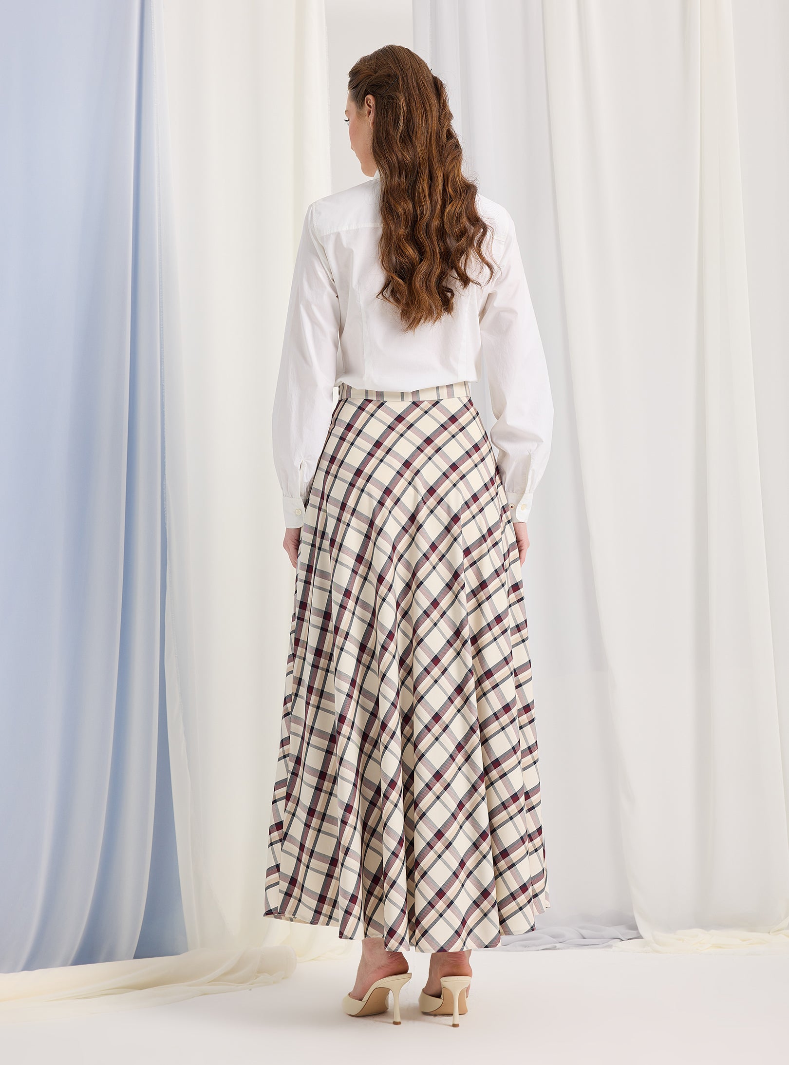 Check Maxi Skirt - Store WF