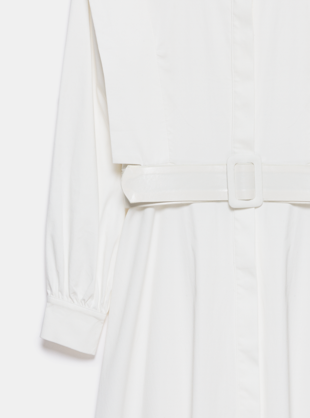 White Belted Maxi Dress - Store WF